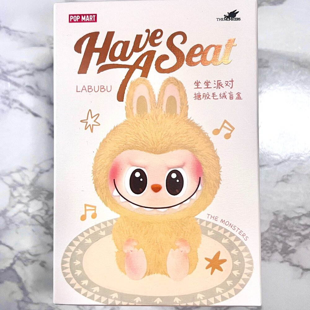 Pop Mart The Monsters Labubu Have a Seat Blind Box NIB